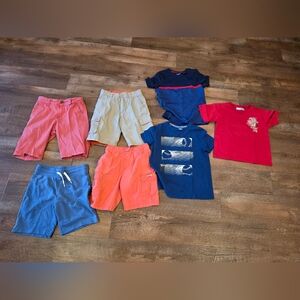 Assorted Boys' Shorts & Tees - Tommy Hilfiger, Osh Kosh, Old Navy, All Size 8